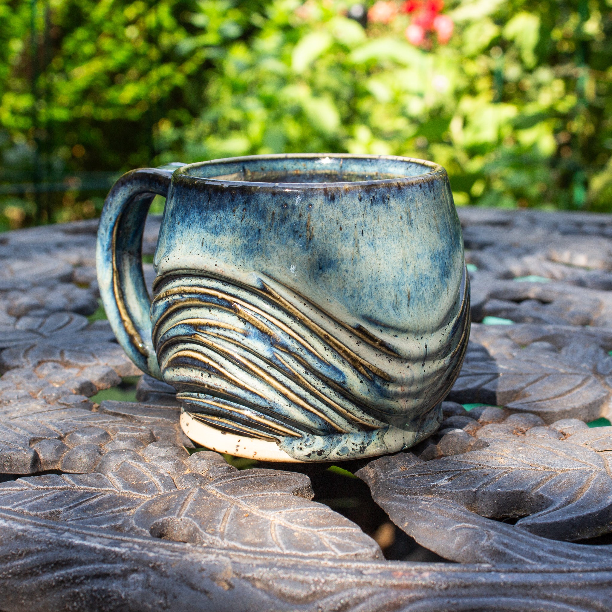 SPECKELD DEEP SEA WAVE MUG