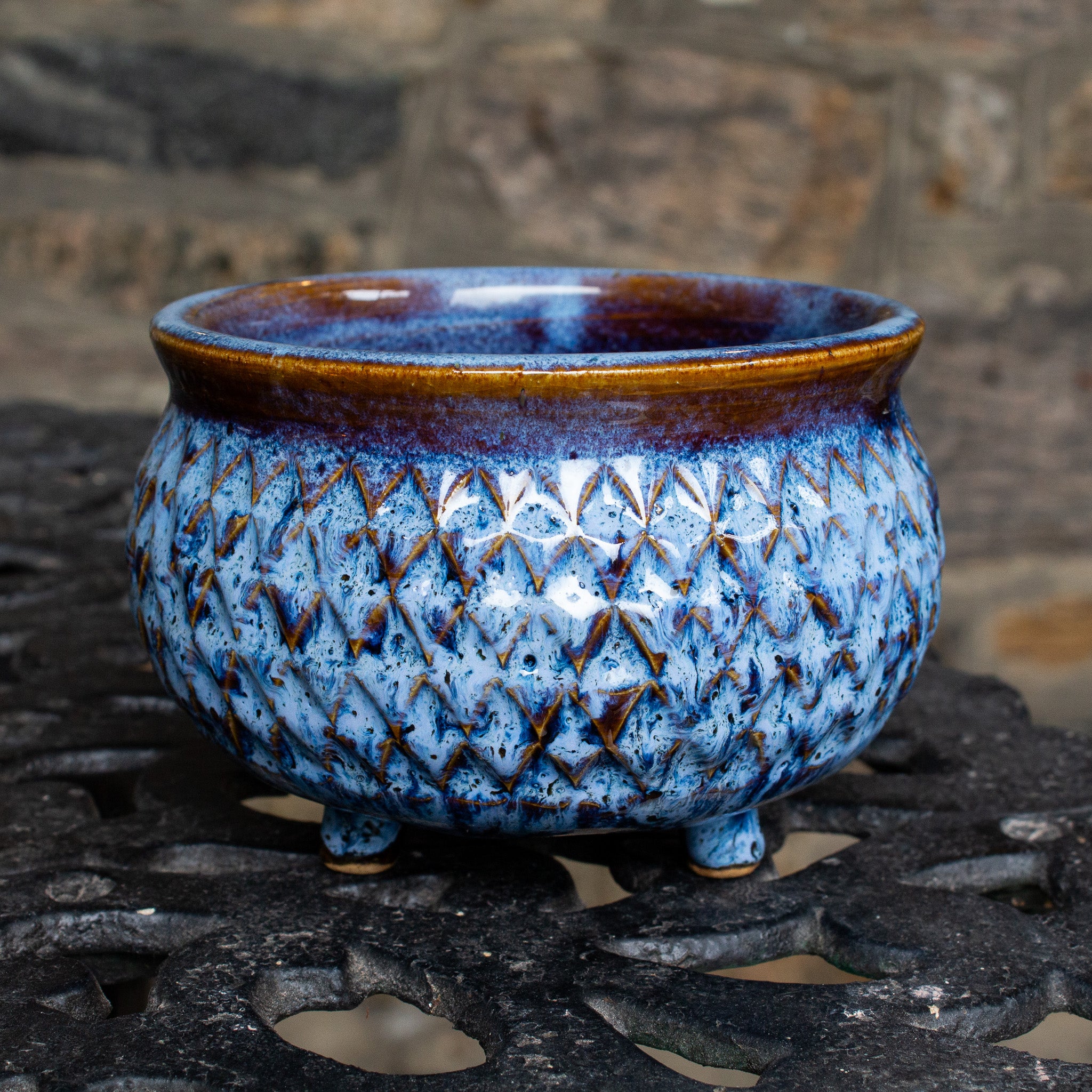 Blue Pyramid Cauldron