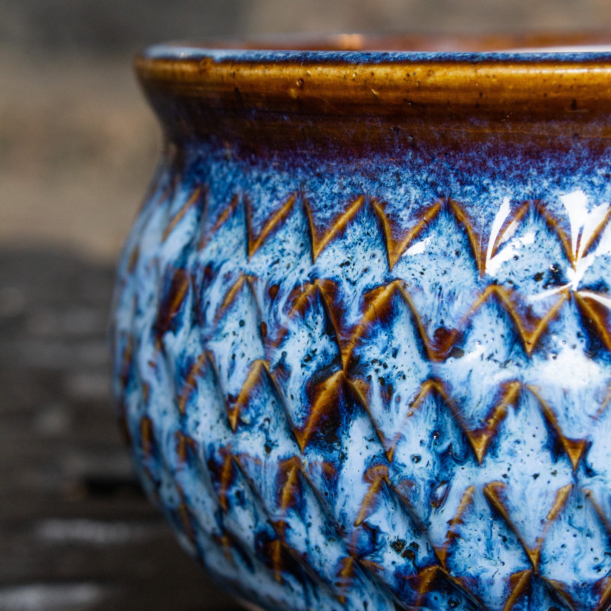 Blue Pyramid Cauldron