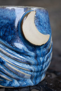 BLUE SKIES MOON MUG