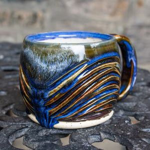 DEEP BLUE WAVE MUG