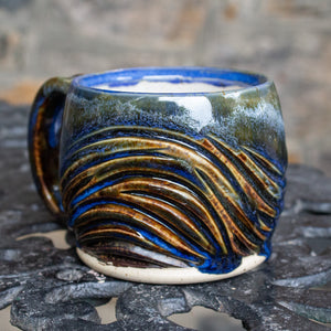 DEEP BLUE WAVE MUG