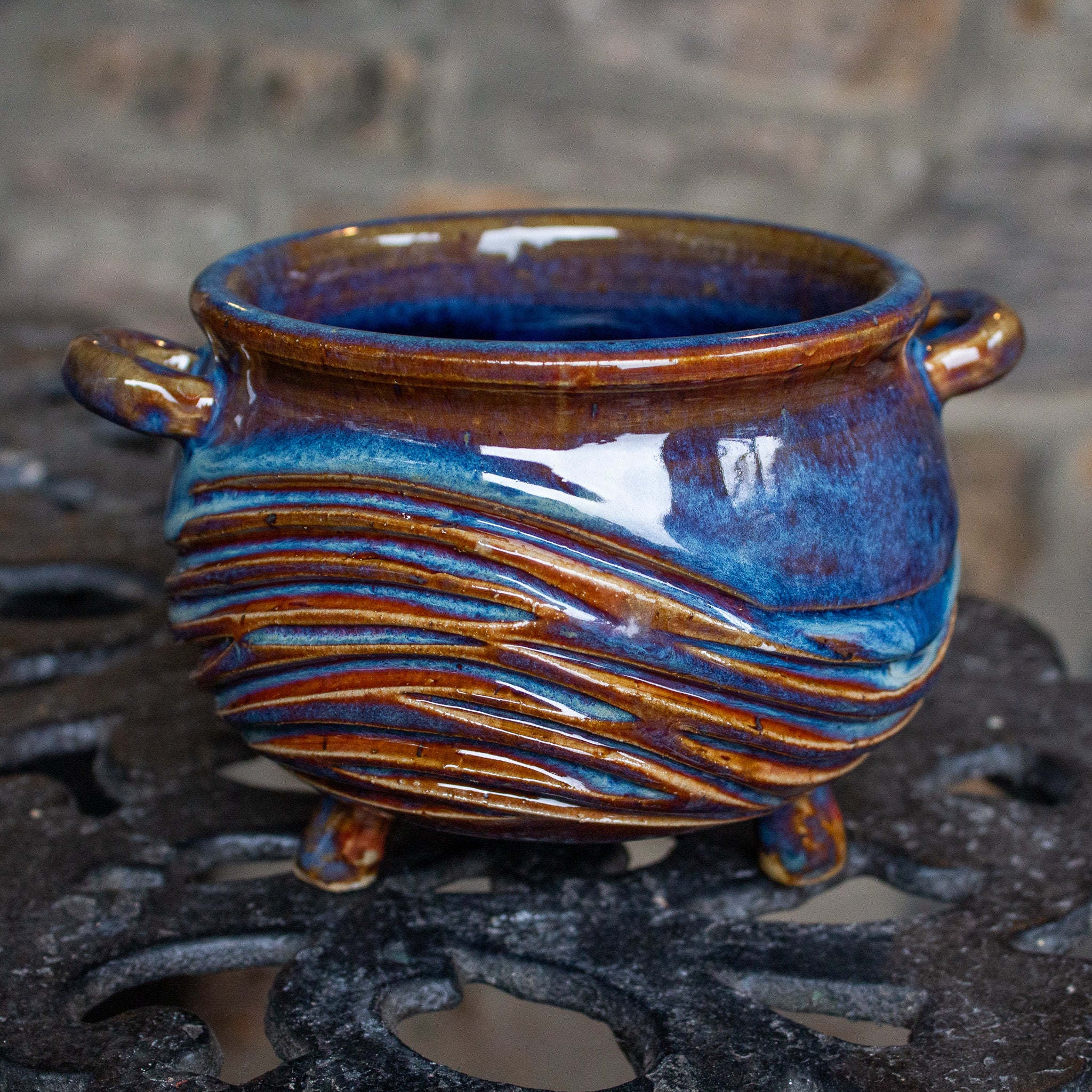 Cosmic Sunset Cauldron